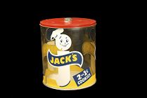 Jack's Cookies container